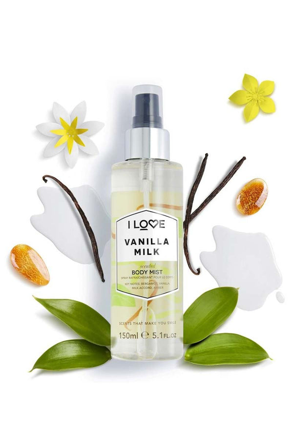 I Love Vanilla Milk Body Mist 150 ml