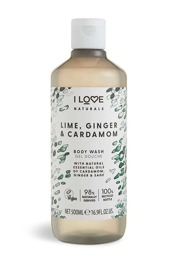 I Love Naturals Lime, Ginger & Cardamom Body Wash 500 ml