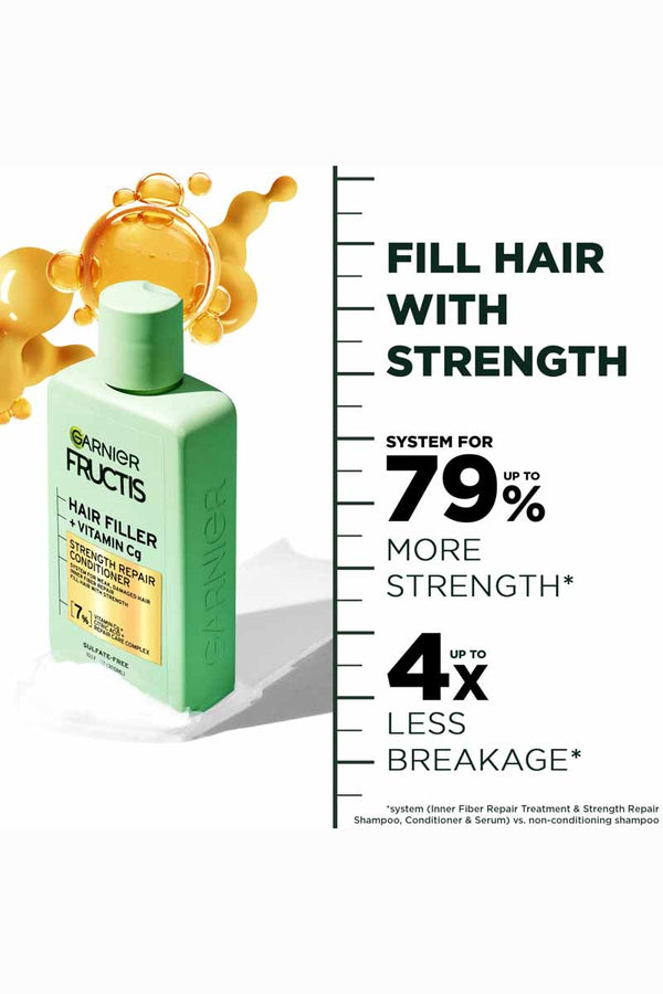 Garnier Fructis Hair Filler + Vitamin Cg Strength Repair Conditioner 300 ml