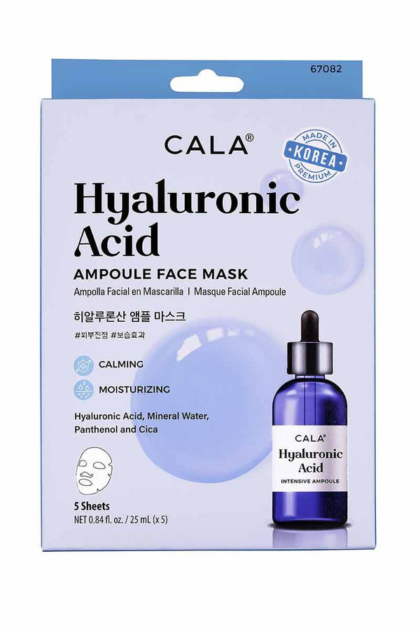 Cala Hyaluronic Acid Ampolla Facial Mascarilla 25ml (x3)