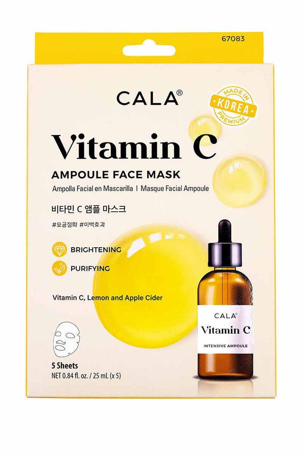 Cala Vitamin C Ampollas Facial Mascarilla 25ml (x5)