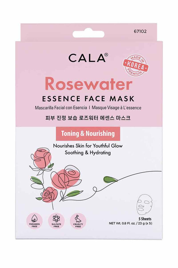 Cala Rosewater Mascarilla Facial Esencia 23g (x5)