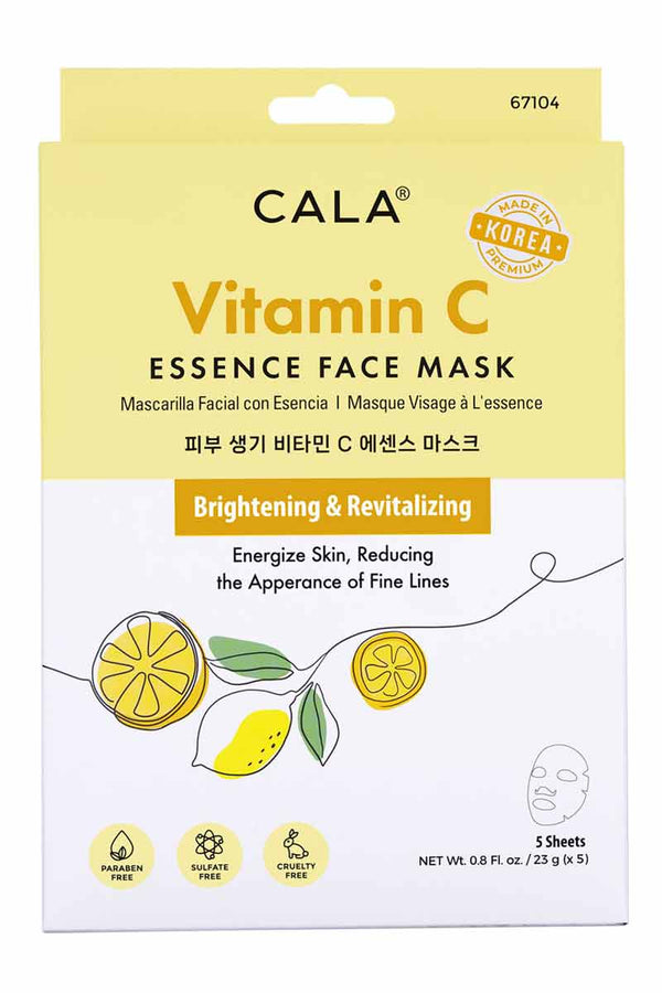 Cala Mascarilla Facial Vitamina C 5 Unidades