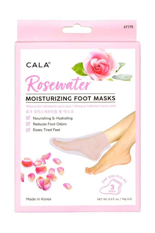 Cala Calcetines hidratantes para pies: Agua De Rosas (3 pares)