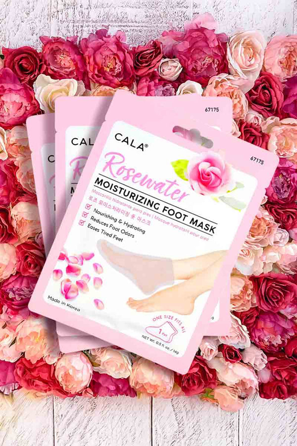 Cala Calcetines hidratantes para pies: Agua De Rosas (3 pares)