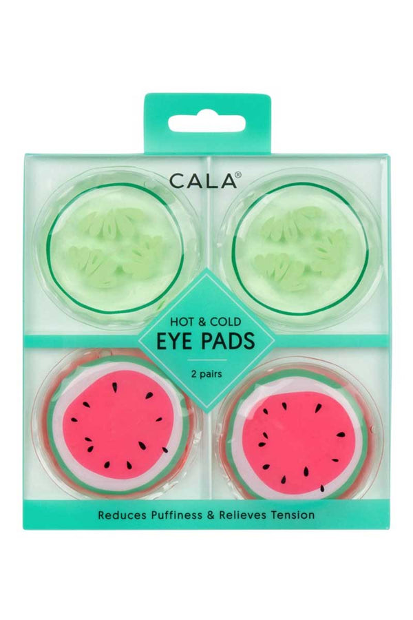 Cala Almohadillas Calientes y Frias Para Los Ojos ( Pepino/Sandia )2 Pares Reutilizables