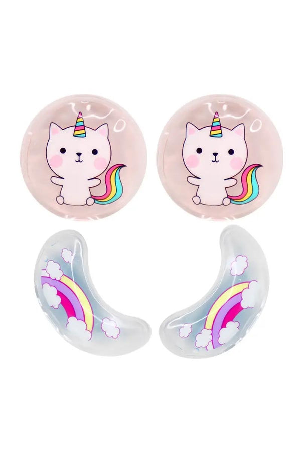 Cala Almohadillas Calientes y Frias Para Los Ojos 2 Pares Reutilizables