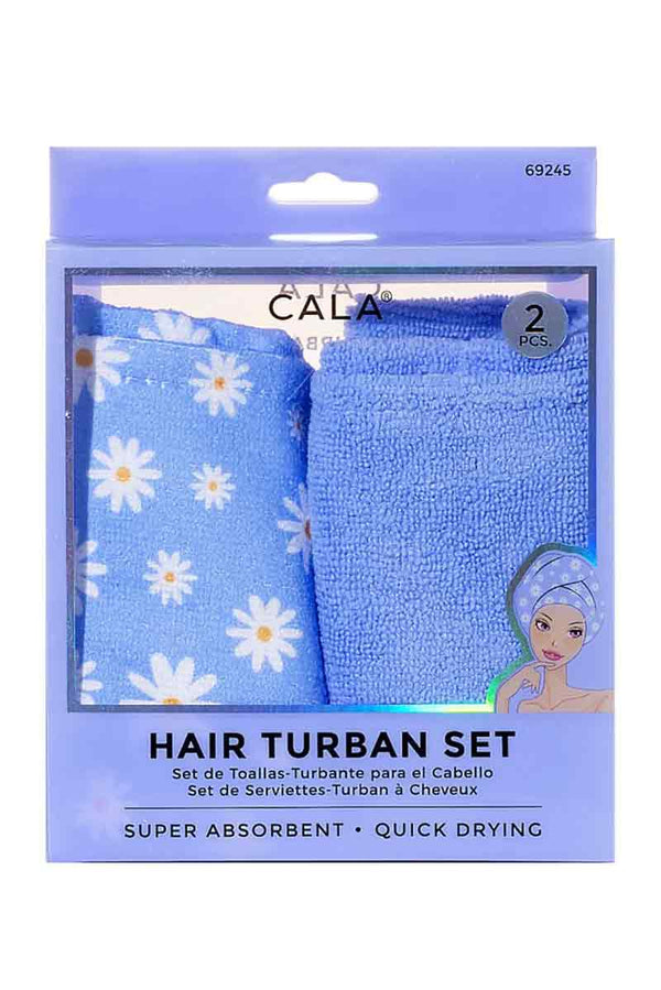 Cala Hair Turban - Set De Toallas Turbantes Para El Cabello