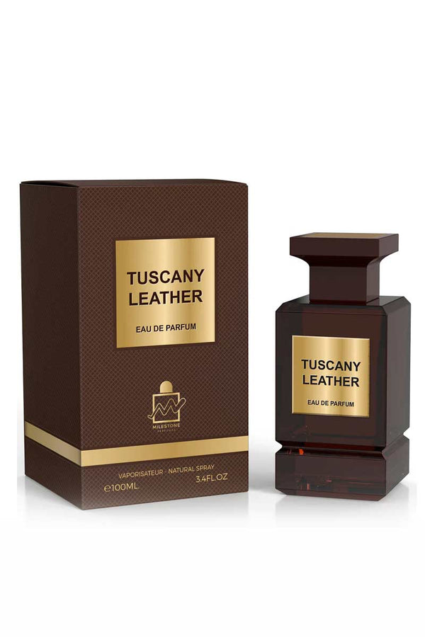 Milestone Tuscany Leather Eau De Parfum For Men 100 ml