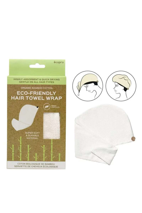 Lindo Ecopro Turbante Ecológico De Algodón De Bambú Orgánico