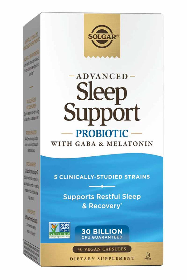 Solgar Advanced Sleep Support Probiotic 30 Billion 30 capsulas