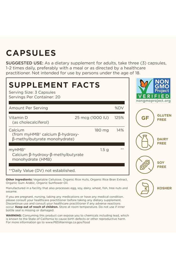 Solgar Muscle Maintenance 60 Capsulas