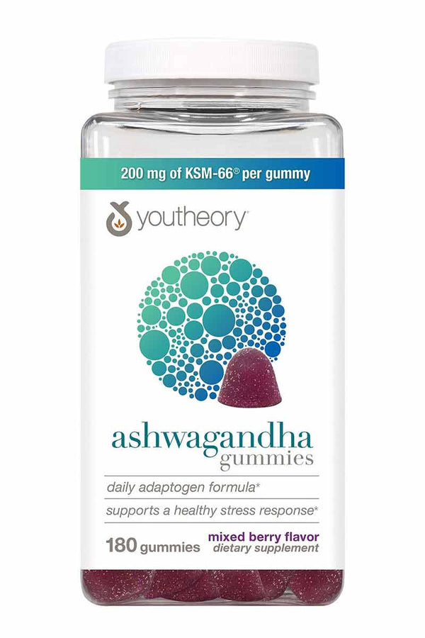 Youtheory Ashwagandha 180 Gummies