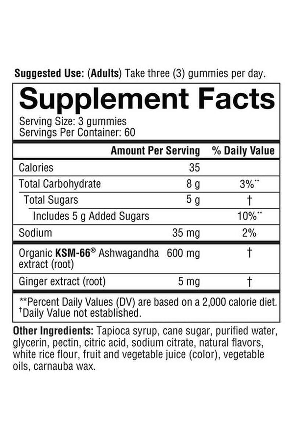Youtheory Ashwagandha 180 Gummies