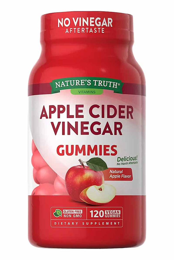 Nature's Truth Organic Apple Cider Vinegar Gummies 120 Gummies