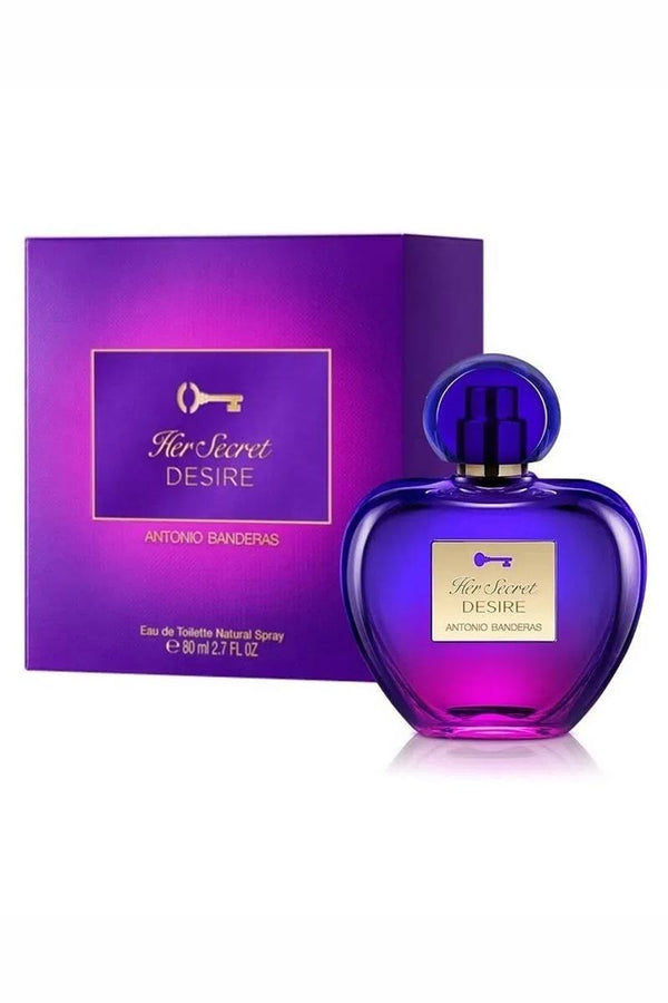 Antonio Banderas Her Secret Desire Eau de Toilette 80 ml