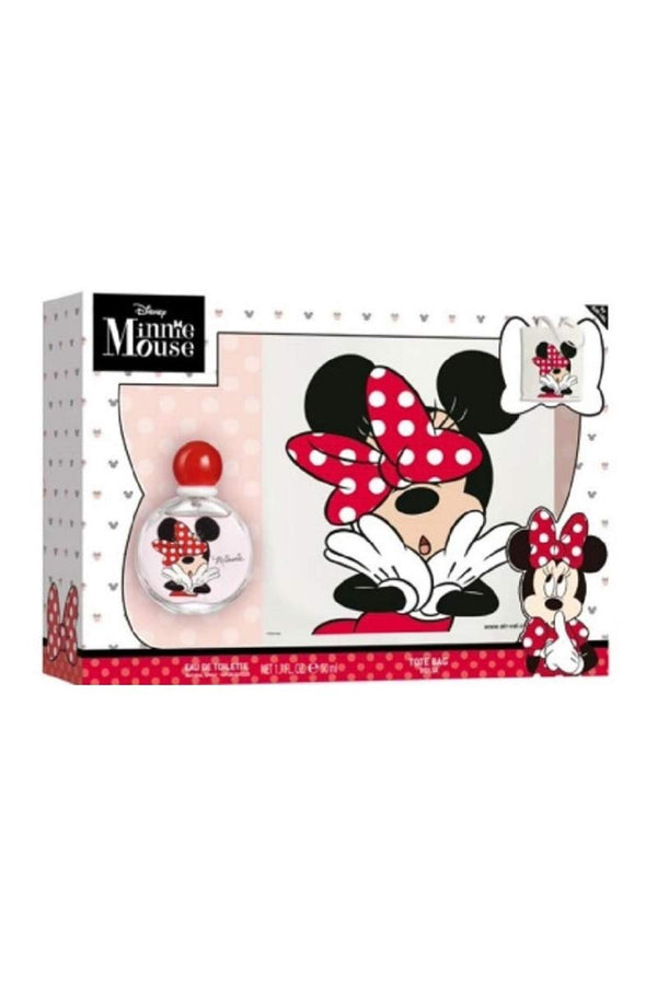 Disney Minnie Mouse Set Eau De Toilette + Tote Bag