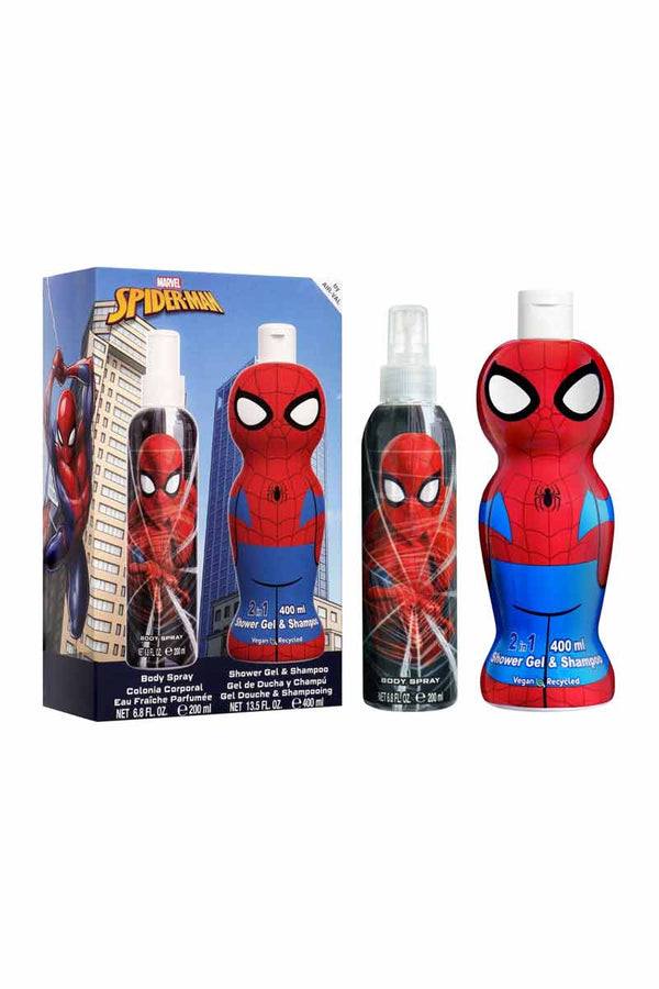 Marvel Spider-Man Set Body Spray + Shower Gel & Shampoo