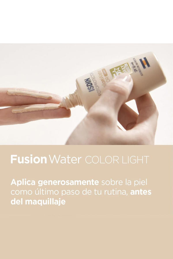 Isdin Fotoprotector Fusion Water Color Light SPF 50 50 ml