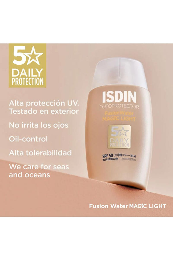 Isdin Fotoprotector Fusion Water Color Light SPF 50 50 ml