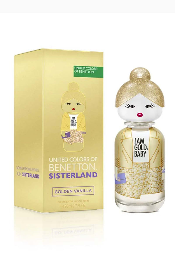 Benetton United Colors Of Benetton Sisterland Golden Vanilla Eau De Toilette 80 ml