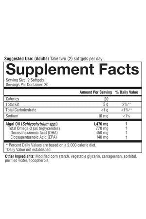 Youtheory Ocean-Friendly Omega 1 470 mg 120 Softgels