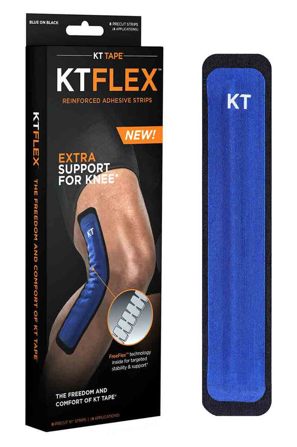 KT FLEX - SOPORTE PARA LAS RODILLAS 8 TIRAS 4 APLICACIONES