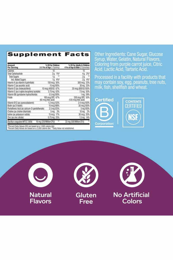 Olly Kids Multivitamin & Probiotic 160 Gummies