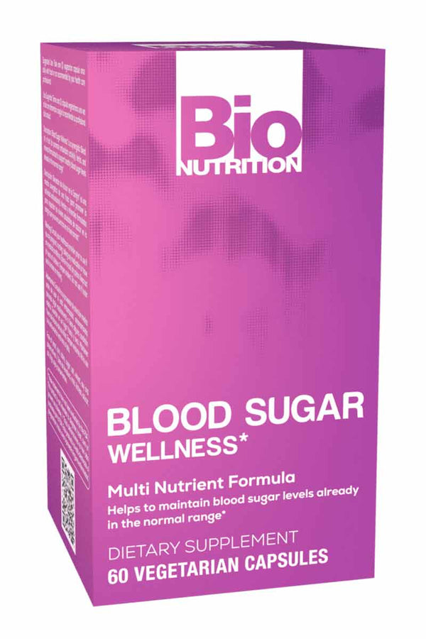 Bio Nutrition Blood Sugar - Bienestar del Azúcar en la Sangre 60 Capsulas
