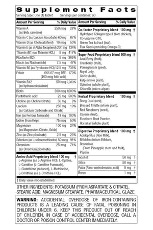 Bio Nutrition Women's Wellness 60 Tabletas