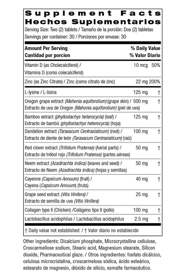 Bio Nutrition Total Skin Wellness - Soporte Nutricional Para Una Piel Sana 60 Tabletas