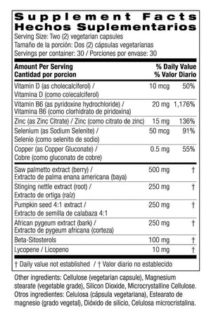 Bio Nutrition Prostate Wellness 60 Capsulas