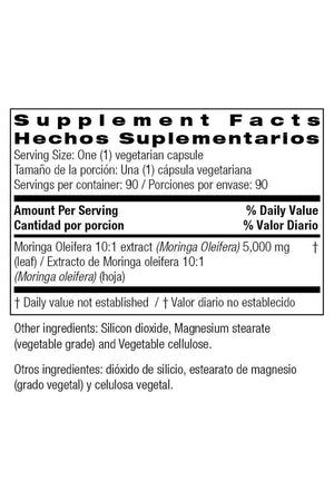 Bio Nutrition Moringa 5.000 mg 90 Capsulas