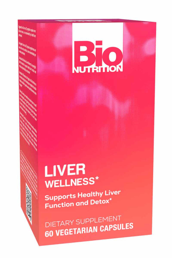 Bio Nutrition Liver Wellness - Apoyo La Funcion Saludable Del Higado 60 Capsulas