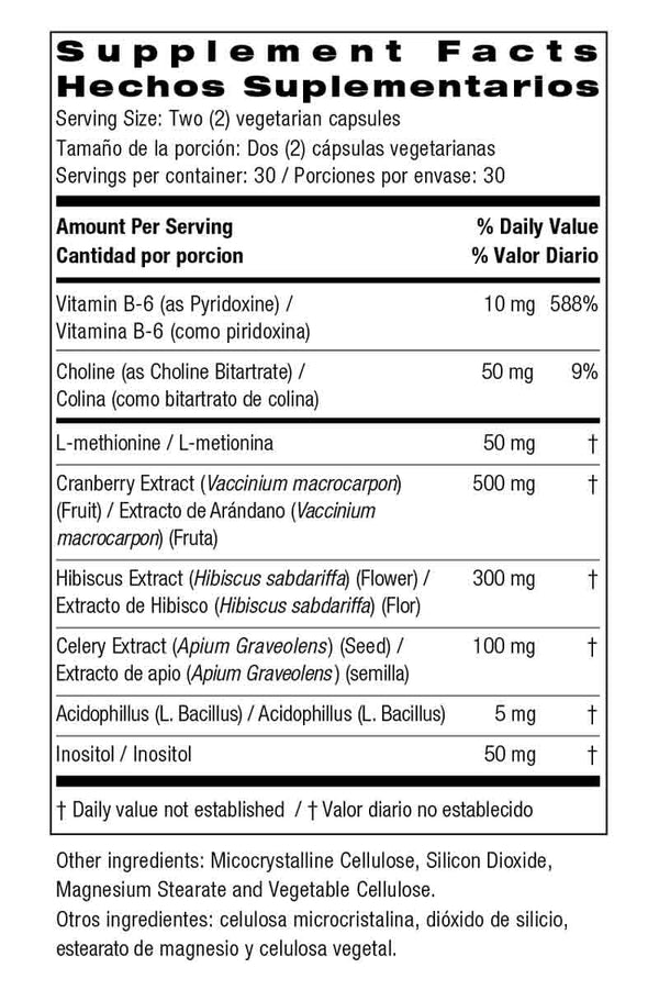 Bio Nutrition Kidney Bladder - Apoya La Salud Del Tracto Urinario 60 Capsulas