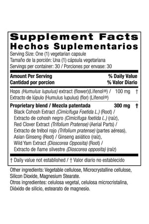 Bio Nutrition Menopausal Symptom Relef 30 Capsulas