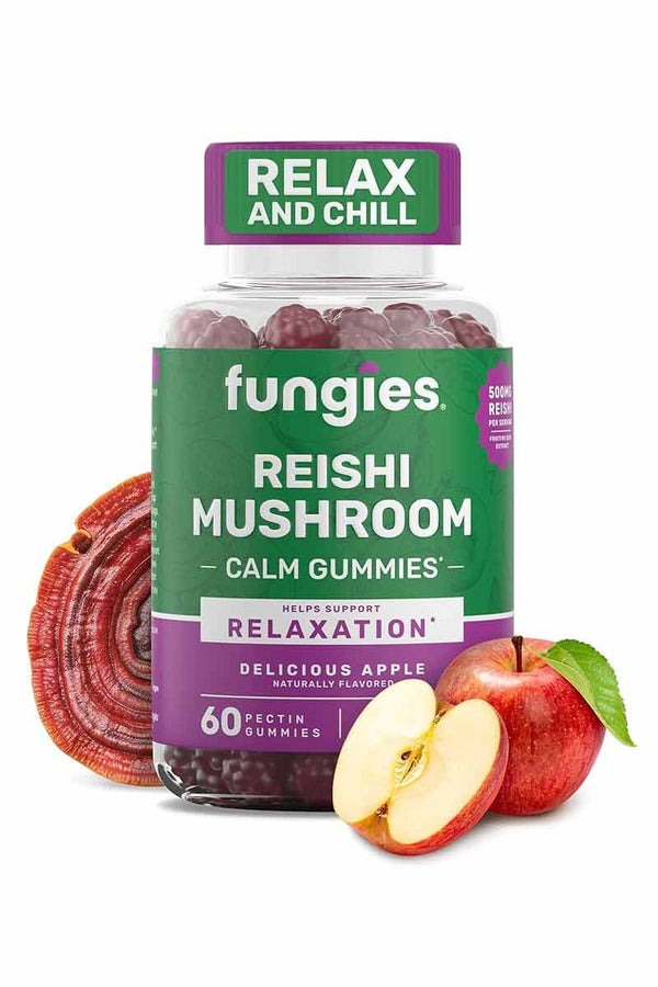Fungies - Gomitas de hongo reishi 60 Gummies