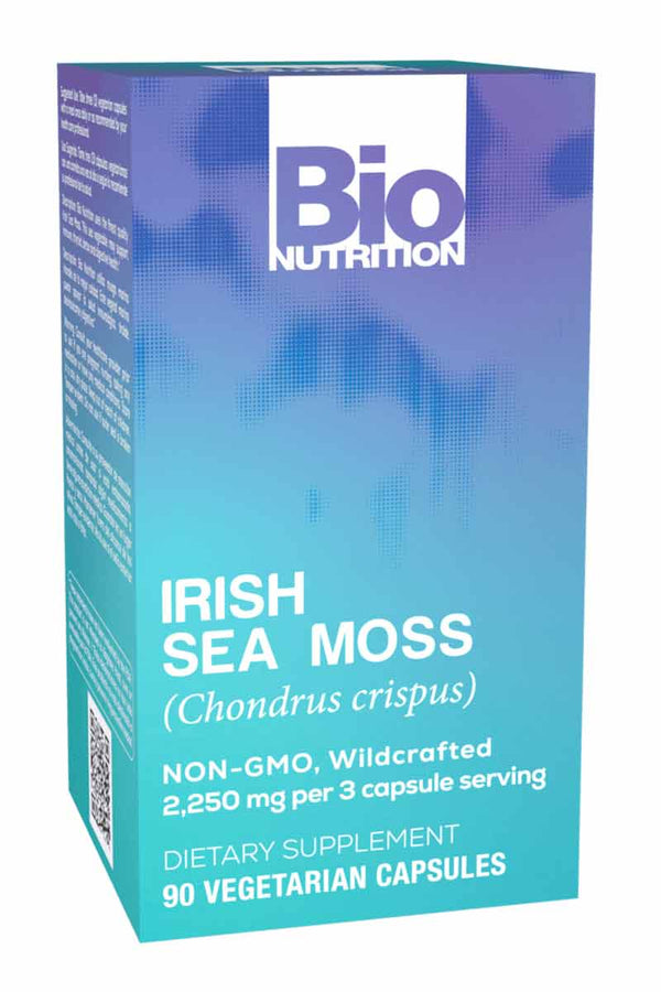 Bio Nutrition Irish Sea Moss - Apoyo Inmunológico 90 Capsulas