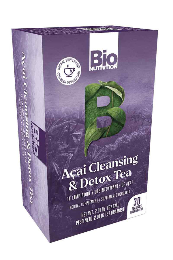 Bio Nutrition Acai Cleansing & Detox Tea 30 Bolsitas De Té