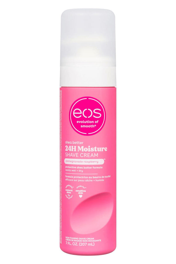 Eos Shea Better 24H Moisture Shave Cream Pomegranate Raspberry 7 oz