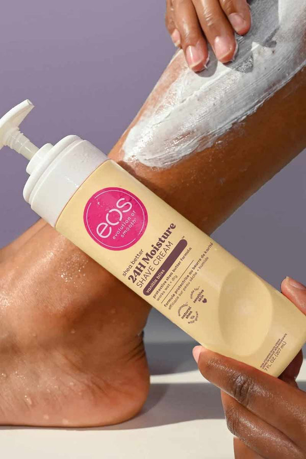Eos Shea Better 24H Moisture Shave Cream Vanilla Bliss 7 oz