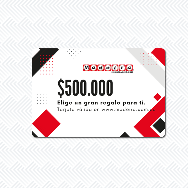 Bono Regalo (Gift Card) Almacén Madeira $500.000
