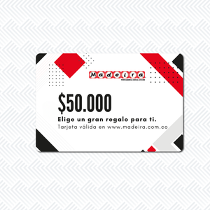 Bono Regalo (Gift Card) Almacén Madeira $50.000