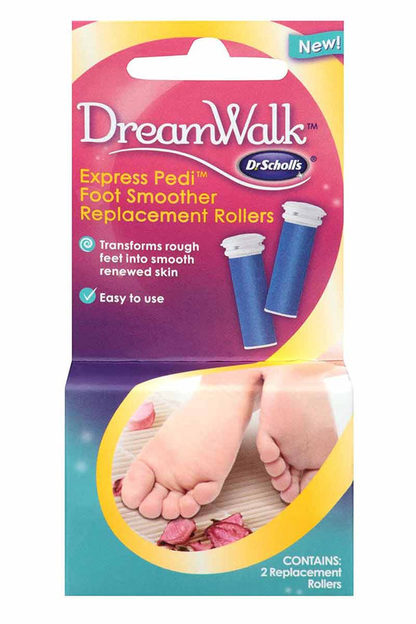 DR. SCHOLL Rodillos de repuesto para suavizante de pies DreamWalk Express Pedi