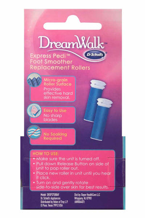 DR. SCHOLL Rodillos de repuesto para suavizante de pies DreamWalk Express Pedi