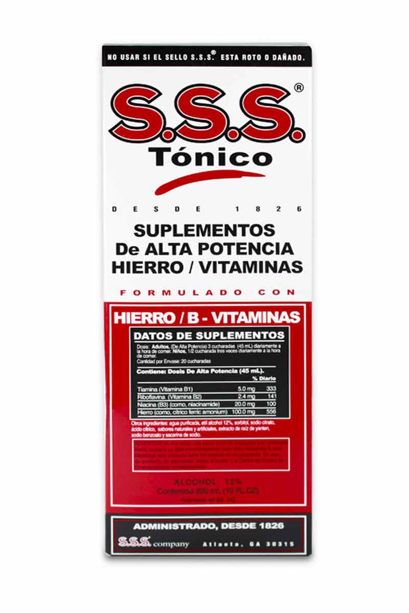 S.S.S. Tonico Vitaminico 300 ml