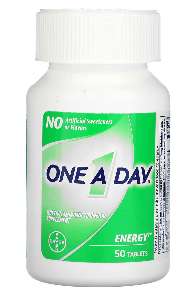 One A Day Energy + 50 Tabletas