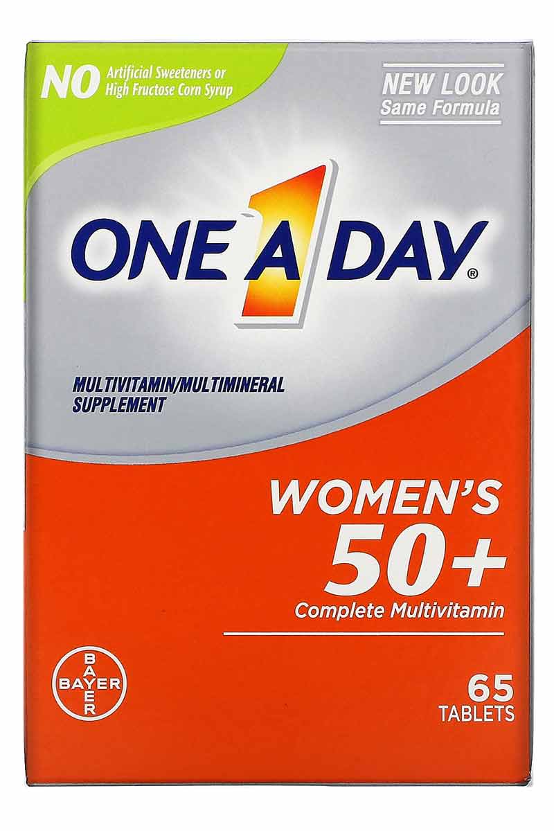 ONE A DAY Women 50+ Multivitaminico 65 Tabletas