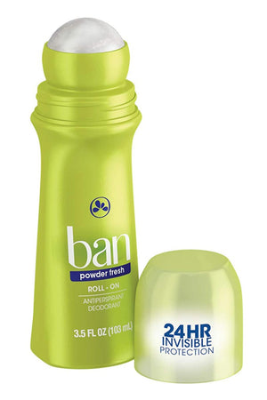 Ban Powder Fresh Roll-On Antiperspirant Deodorant 103 ml