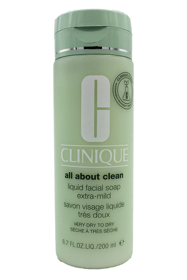 Clinique All About Clean - Jabón Liquido Facial Para Piel Seca 200 ml